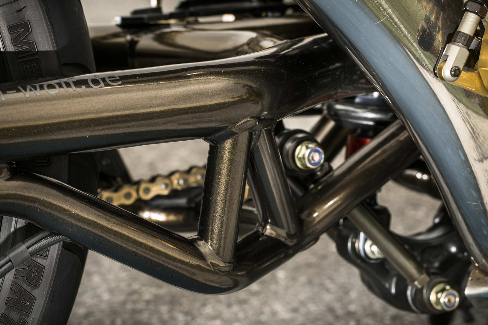 Custom Wolf Dragstyle Kawa GSXR